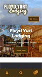 Mobile Screenshot of floydyurtlodging.com